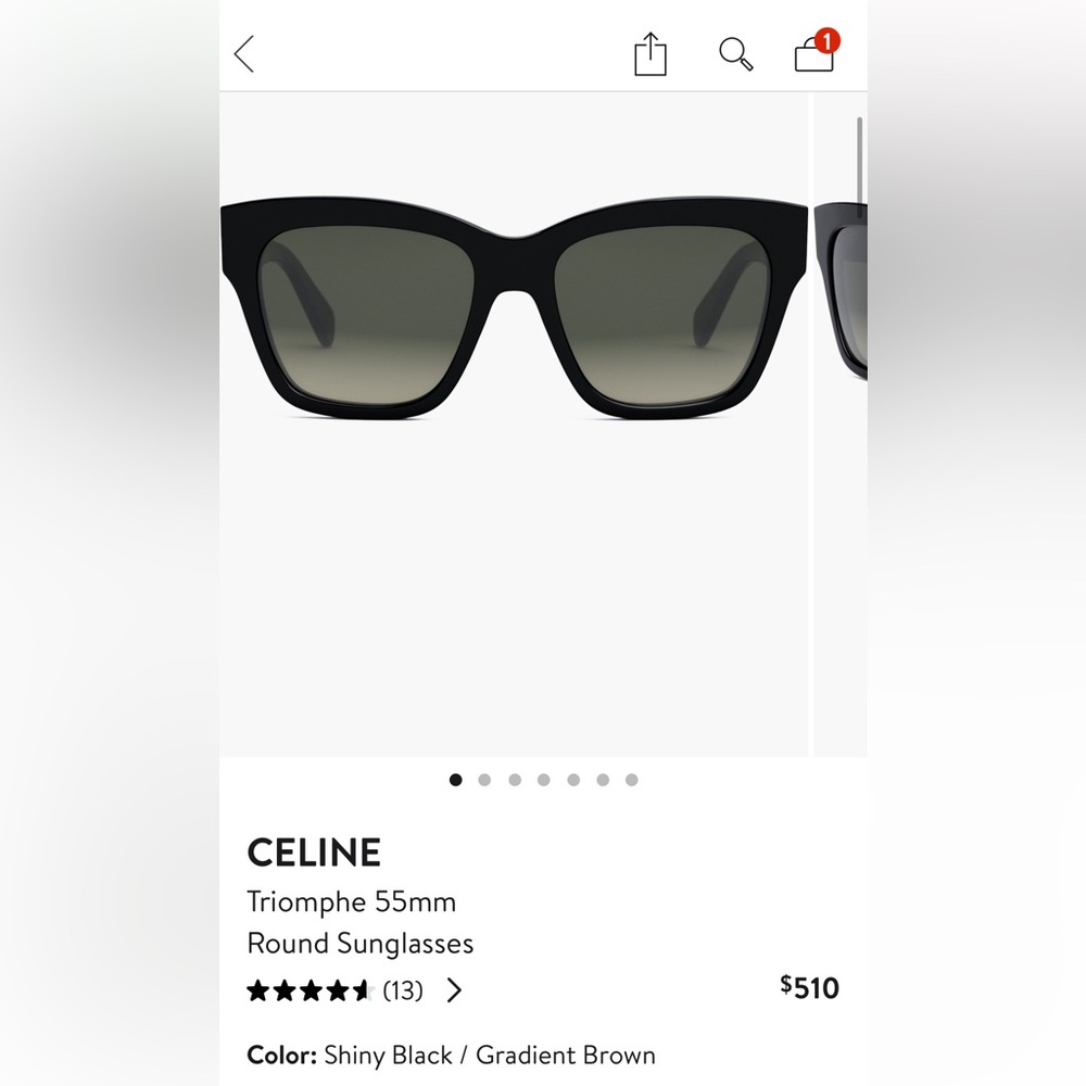 Celine Triomphe sunglasses